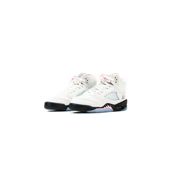 Air Jordan 5 Retro GS (White/Soft Pink/Black)