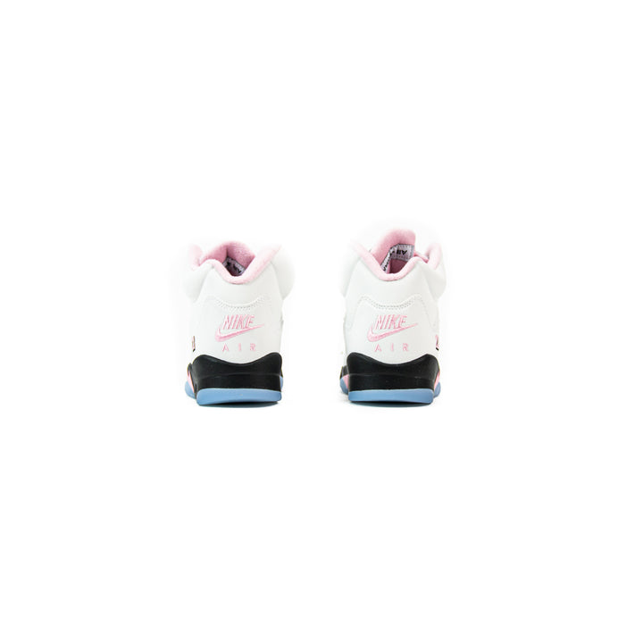 Air Jordan 5 Retro GS (White/Soft Pink/Black)