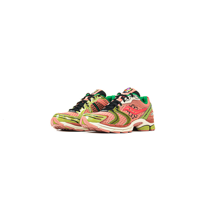 Jae Tips x Saucony Progrid Triumph 4 (Peach/Leaf)
