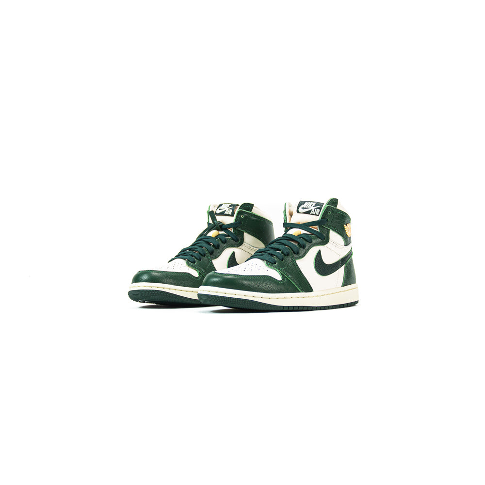 Wmns Air Jordan 1 Retro Hi OG (Pale Ivory/Pro Green-Fir)