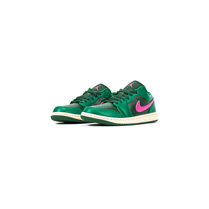Wmns Air Jordan 1 Low (Malachite/Fir-Pink Blast)