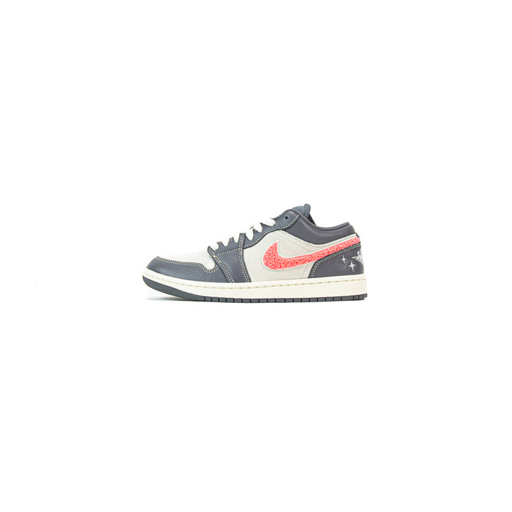 Wmns Air Jordan 1 Low (Lt Graphite/Sail-Hot Punch)