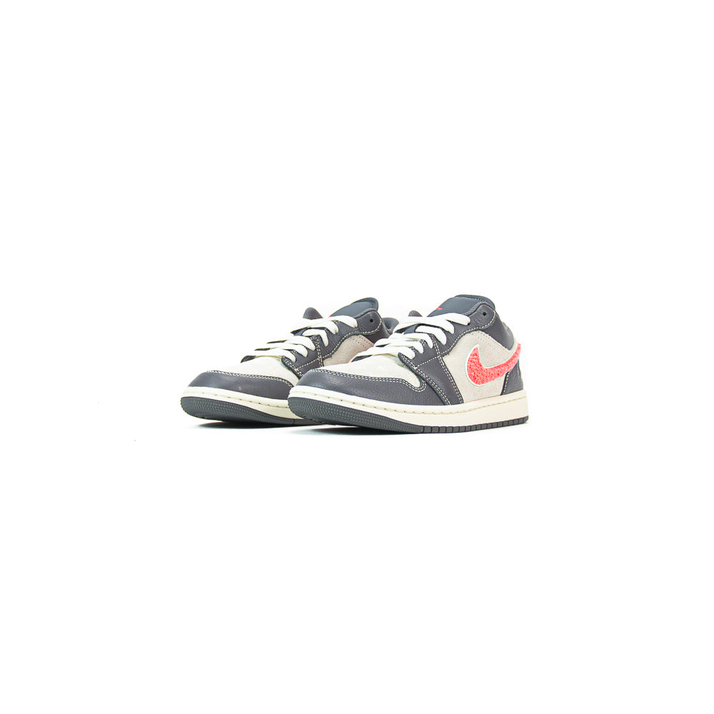 Wmns Air Jordan 1 Low (Lt Graphite/Sail-Hot Punch)