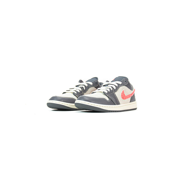 Wmns Air Jordan 1 Low (Lt Graphite/Sail-Hot Punch)
