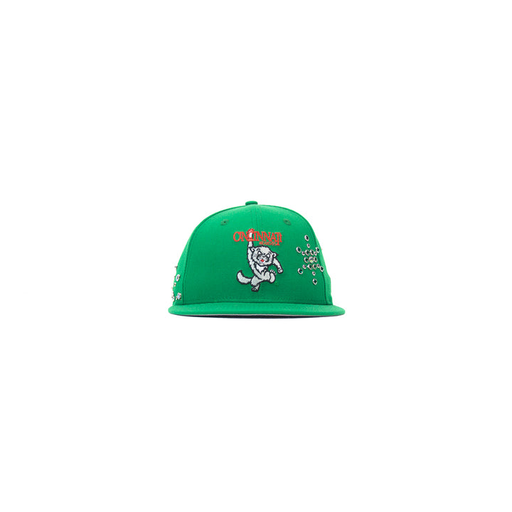 Gemstone Cincinnati Bearcats Vault Fitted Cap (Botanical Green)