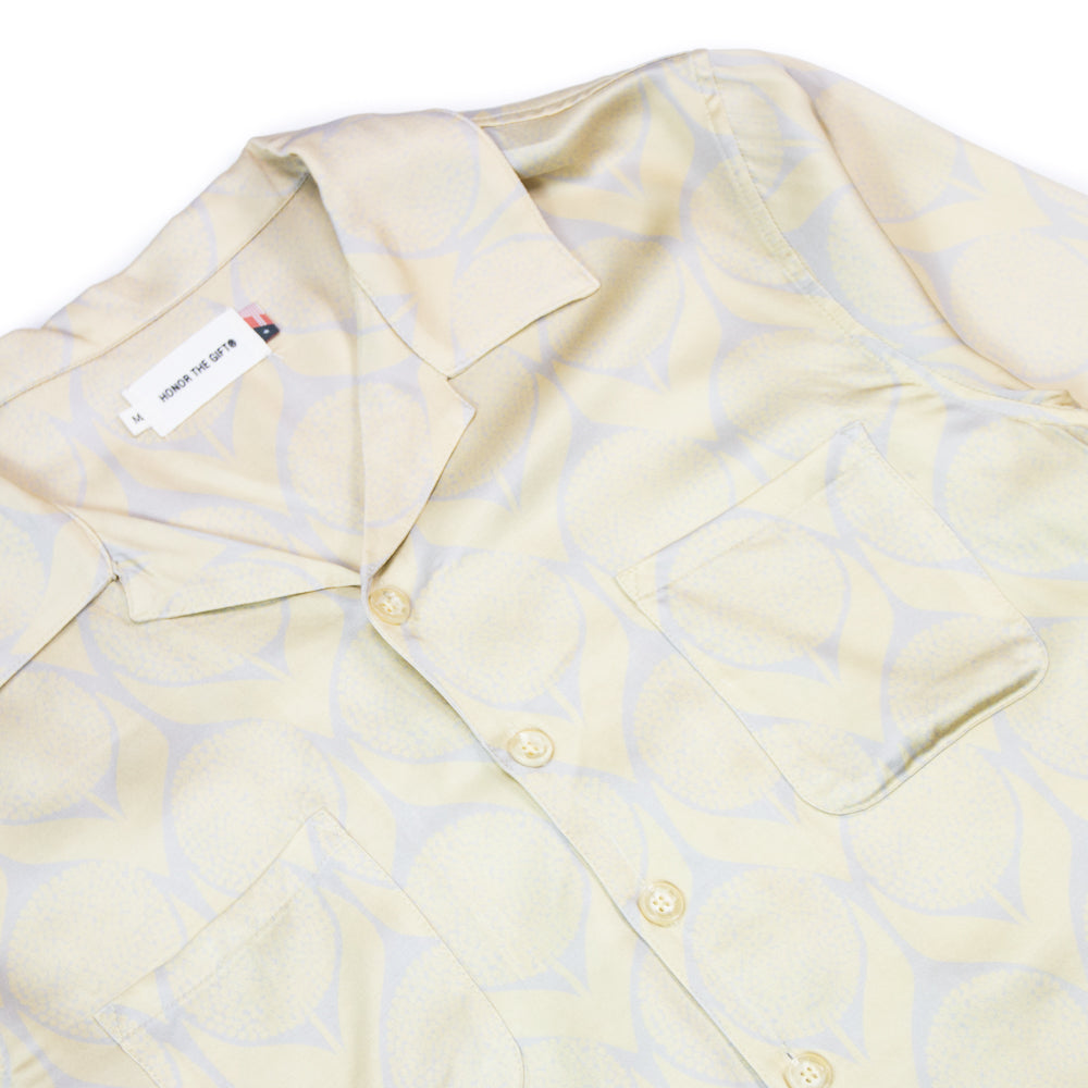 Floral L/S Button Up (Cream)