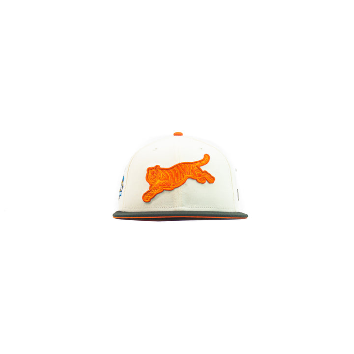 Cincinnati Bengals Pro Bowl Fitted Cap (Cream/Orange)