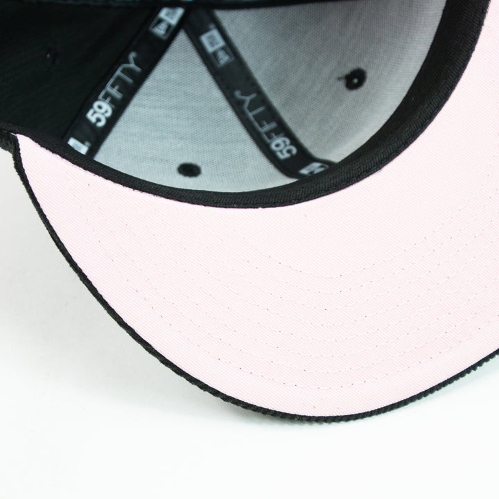 Cincinnati Reds 2015 All-Star Game Fitted Cap (Black Corduroy/Pink)
