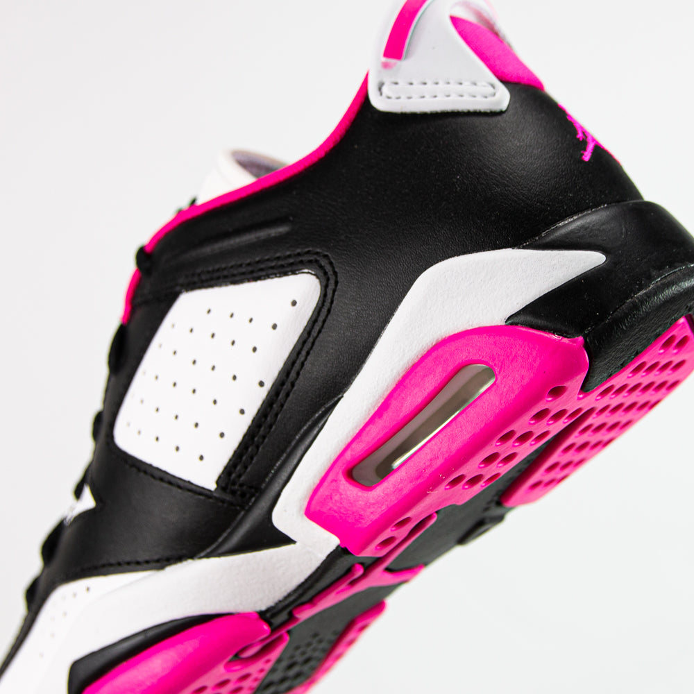 Air Jordan 6 Retro Low GS (Black/Fierce Pink-White)