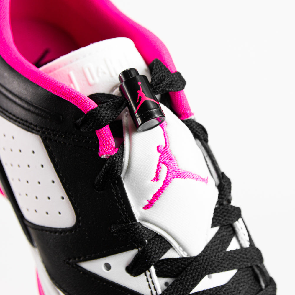 Air Jordan Retro Low GS (Black/Fierce Pink-White) – Corporate