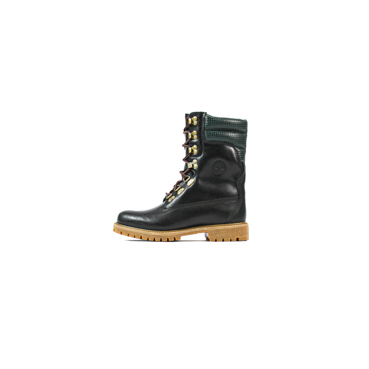 Premium Tall Lace Waterproof Boot (Dark Green)