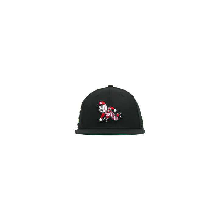 Cincinnati Reds '03 Inaugural Season Fitted Cap (Black)