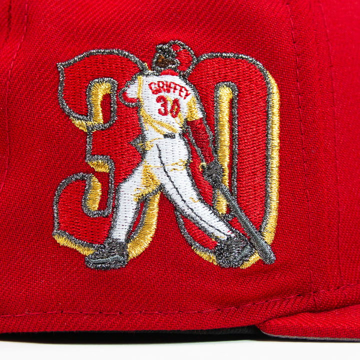 Cincinnati Reds KGJ The Kid Fitted Cap (Scarlet)