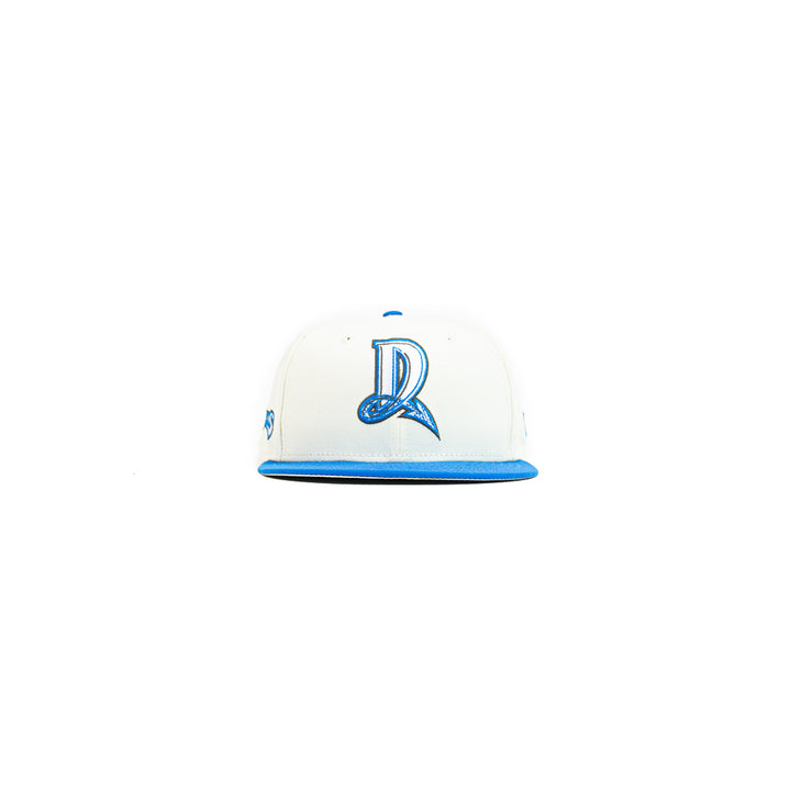 Dayton Dragons Fitted Cap (Chrome/ Southwest Blue)