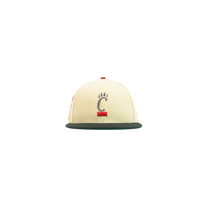 Cincinnati Bearcats Vault Fitted Cap (Vegas Gold/Black)