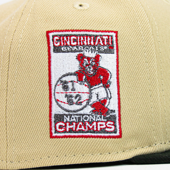 Cincinnati Bearcats Vault Fitted Cap (Vegas Gold/Black)