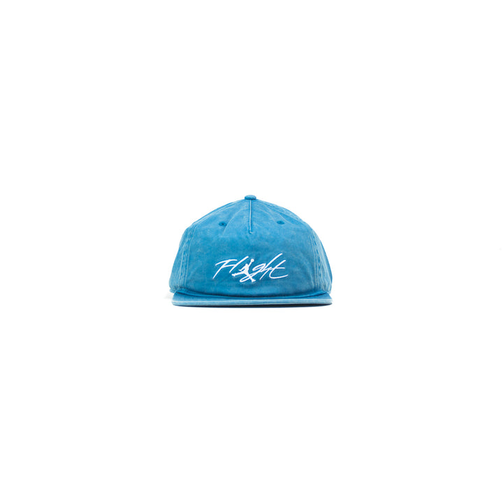 Jordan Flight Pro Unstructured 5-Panel Cap (Industrial Blue/White)