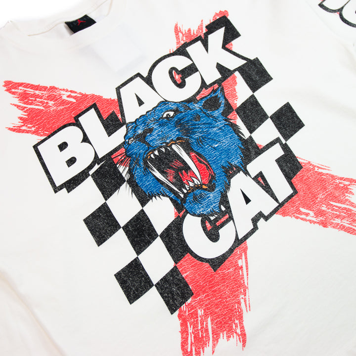 Black Cat LS NBHD Tee (Ivory)