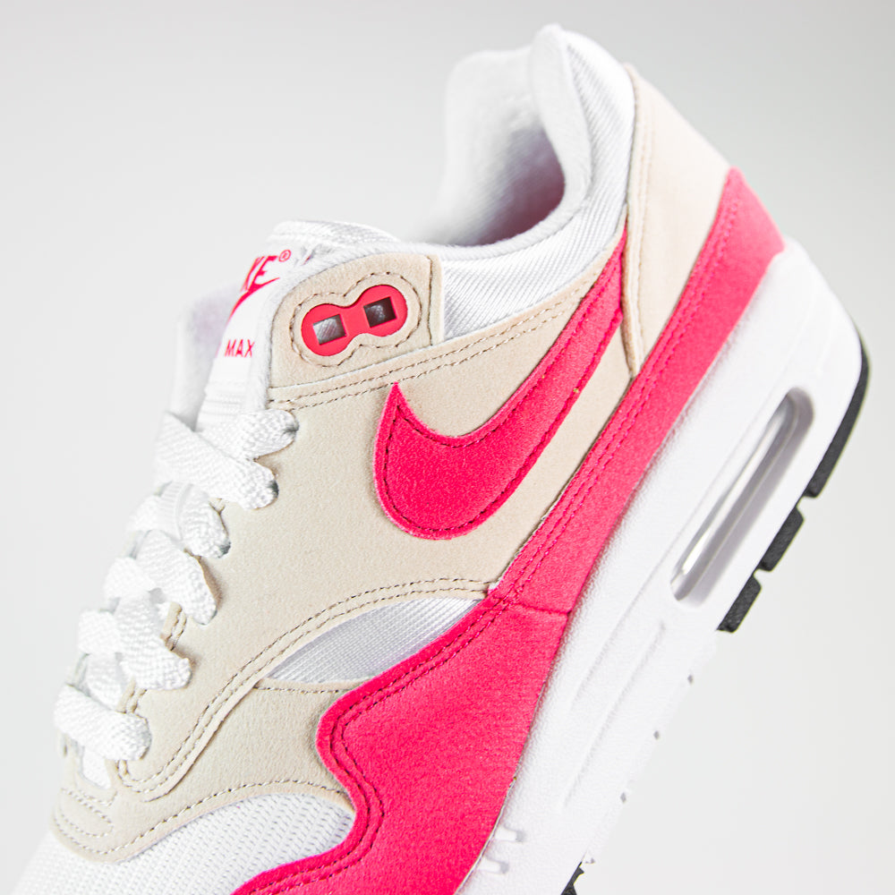 W Air Max 1 (White/Aster Pink)