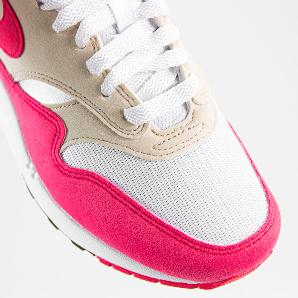 W Air Max 1 (White/Aster Pink)