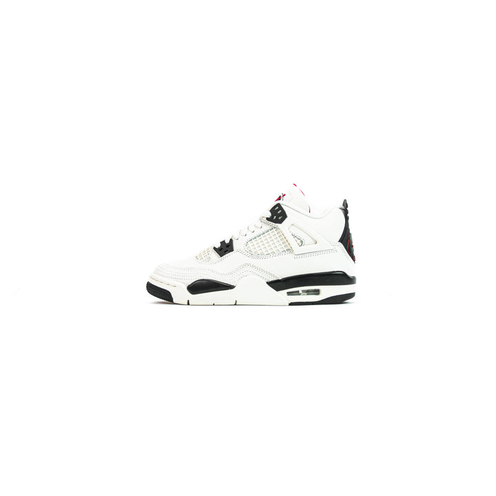 Air Jordan 4 Retro OG FC GS (Sail/Black/University Red)