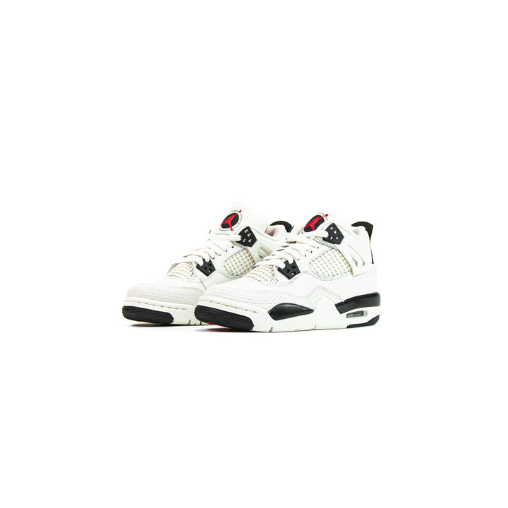 Air Jordan 4 Retro OG FC GS (Sail/Black/University Red)