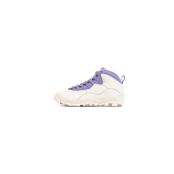 Wmns Air Jordan 10 Retro (Chalk/Hydrangeas-Wild Grape)