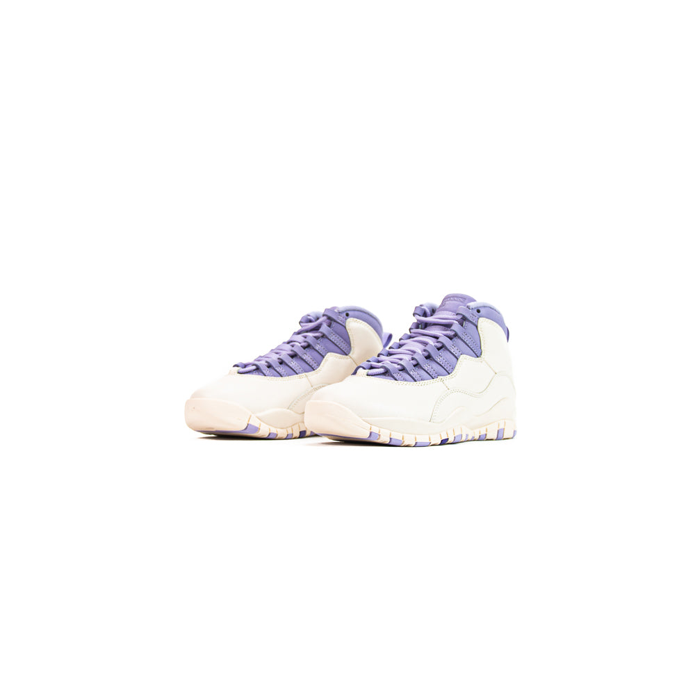 Wmns Air Jordan 10 Retro (Chalk/Hydrangeas-Wild Grape)