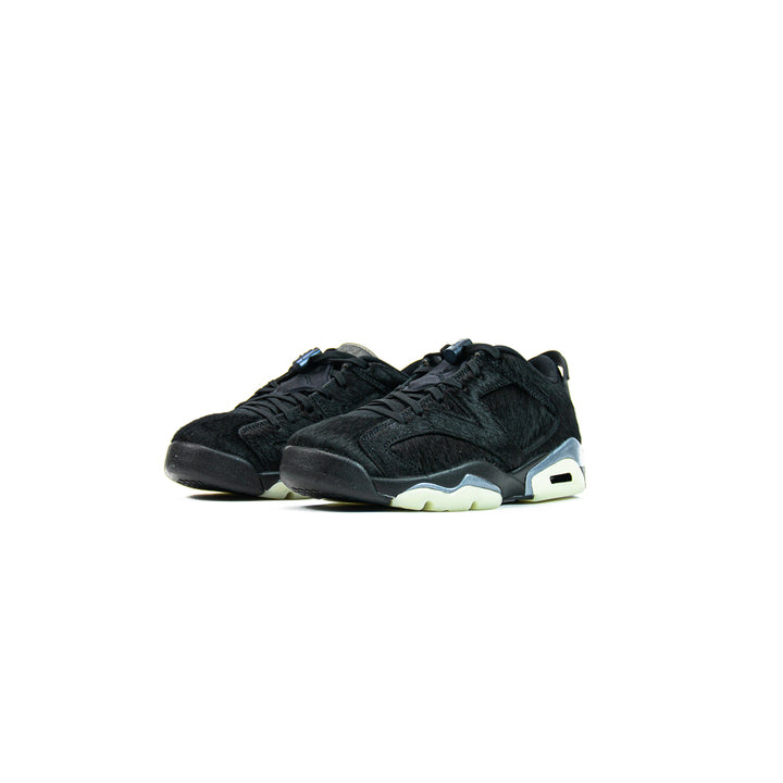 Wmns Air Jordan 6 Retro Low (Black/Black)