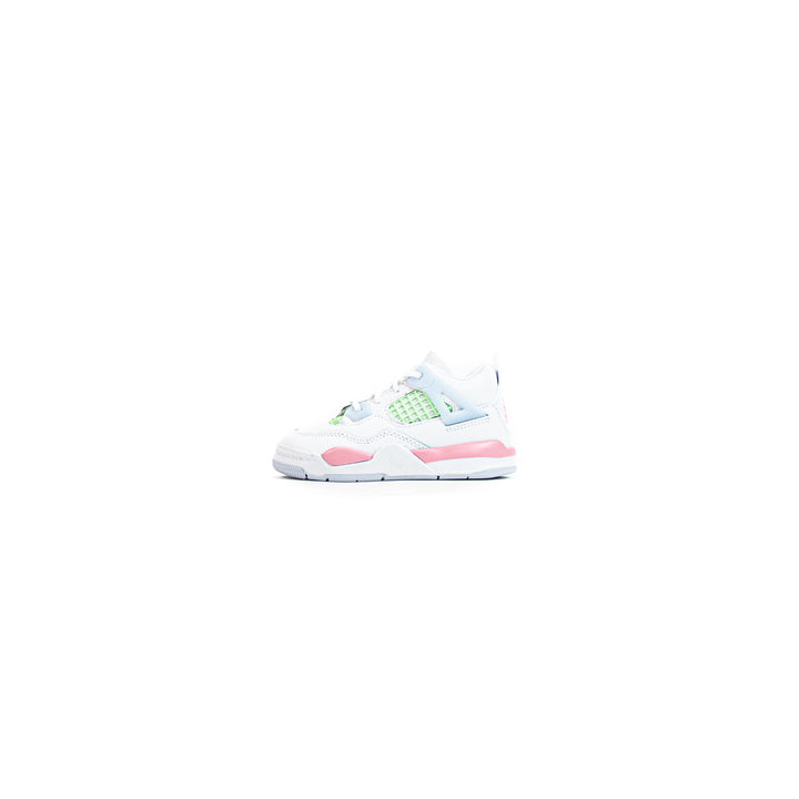 Jordan 4 Retro TD (White/Med Soft Pink/Half Blue)