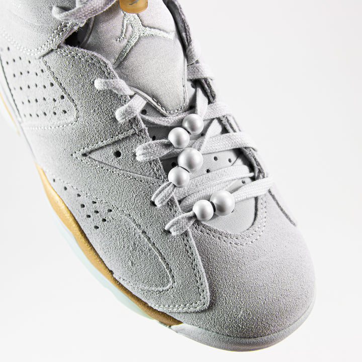 Wmns Air Jordan 6 Retro (Pure Platinum/Glacier Blue)