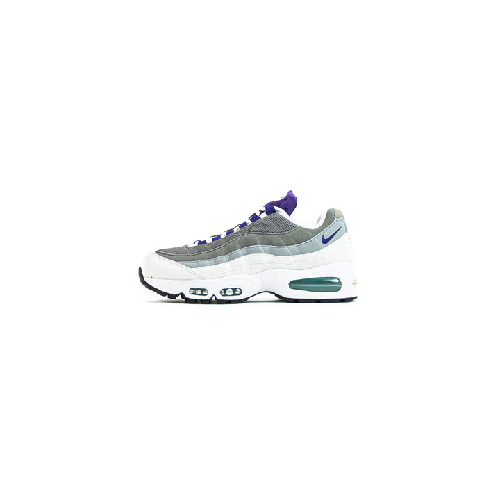 Wmns Air Max 95 Big Bubble (White/Court Purple)