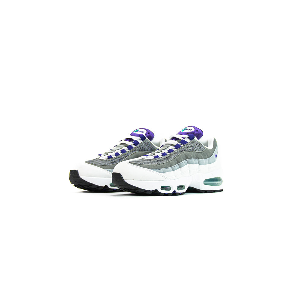 Wmns Air Max 95 Big Bubble (White/Court Purple)