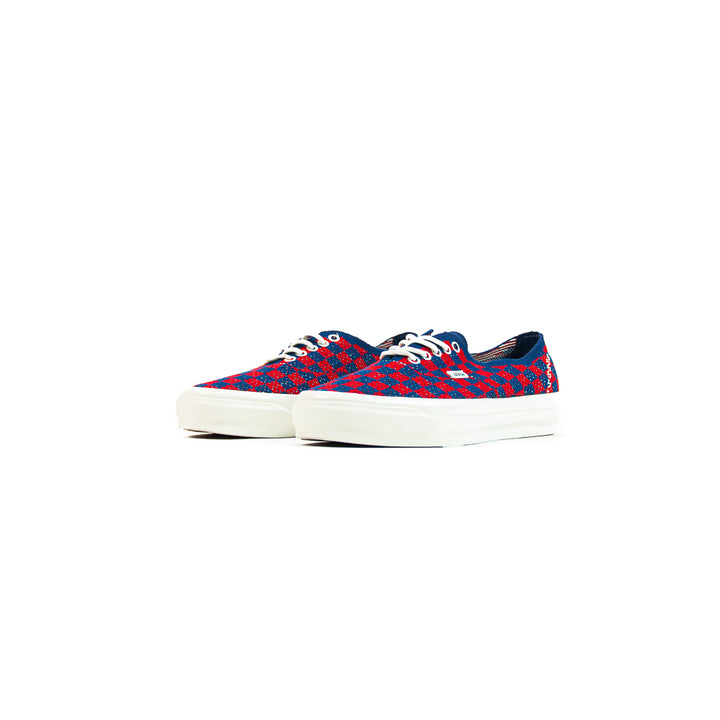 LX Authentic 44 EK (Punk Check Red/Blue)