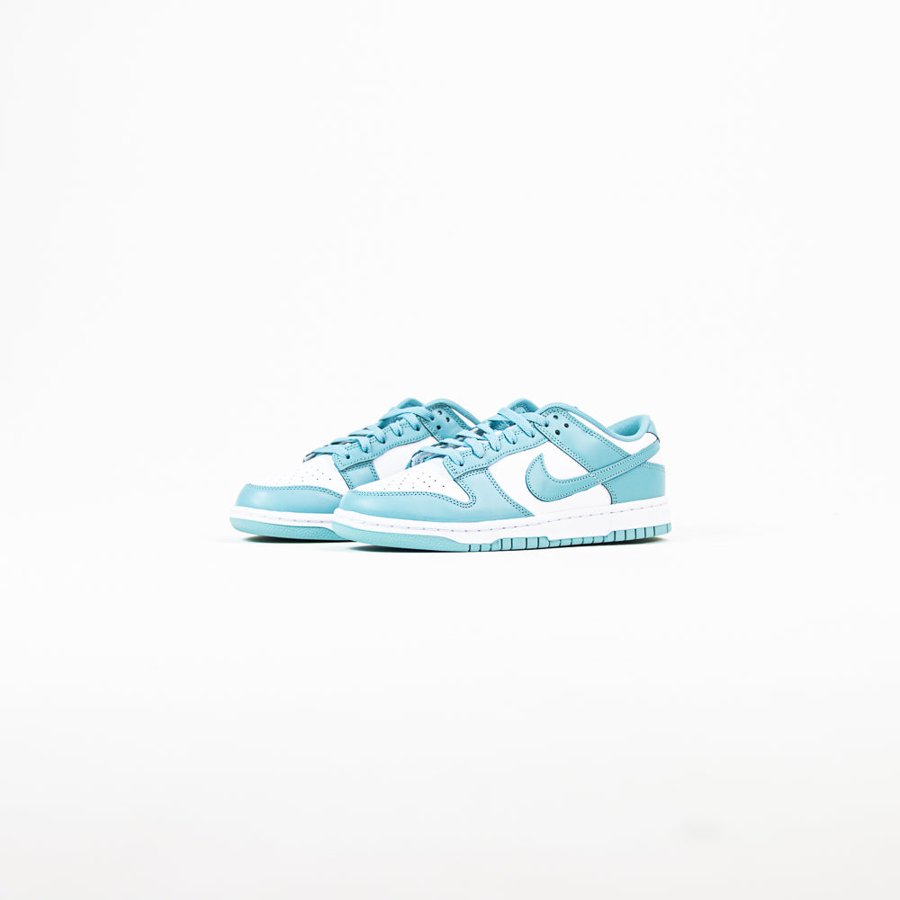 Nike Dunk Low Retro (White/Denim Turquoise)