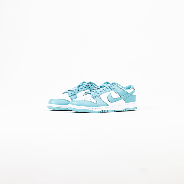 Nike Dunk Low Retro (White/Denim Turquoise)