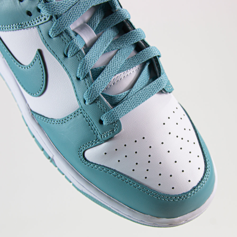 Nike Dunk Low Retro (White/Denim Turquoise)