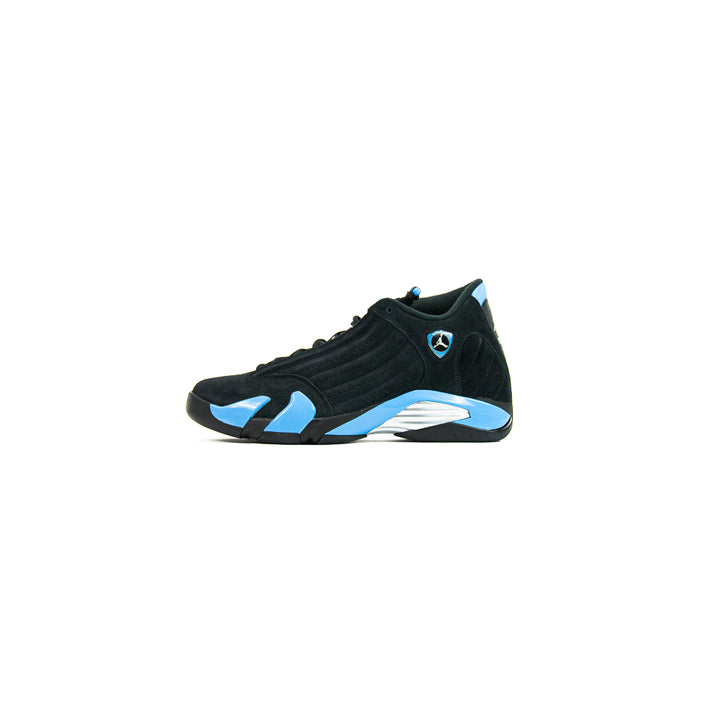 Air Jordan 14 Retro (Black/White/University Blue)