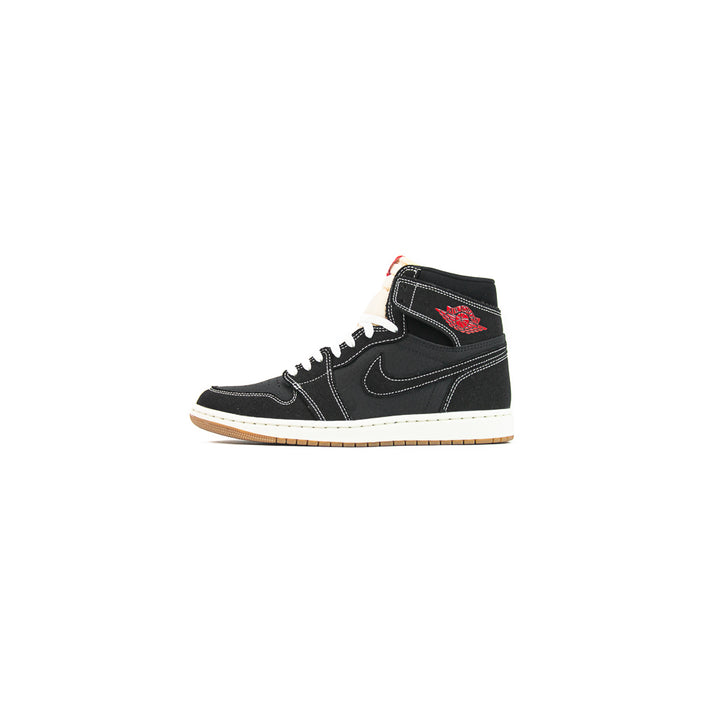 Air Jordan 1 Retro High OG FC (Black/University Red-Sail)