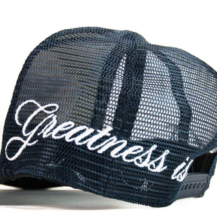 A-Frame GIAP Trucker Hat (Navy)