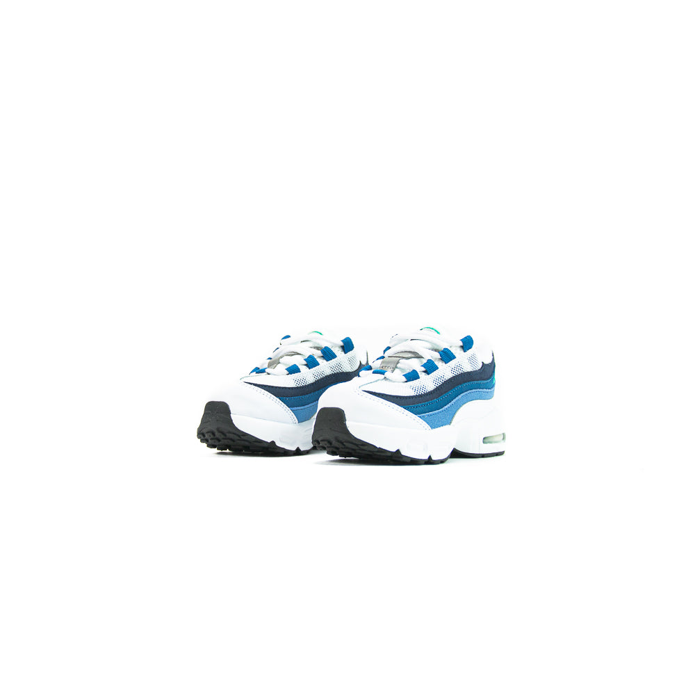 Air Max 95 PRM TD (White/Emerald Green/Lake Blue)
