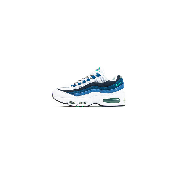 Air Max 95 Big Bubble (White/Emerald Green-Lake Blue)