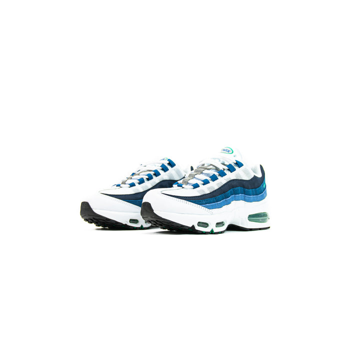 Air Max 95 Big Bubble (White/Emerald Green-Lake Blue)