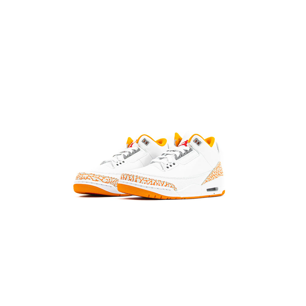 Wmns Air Jordan 3 Retro (White/Pimento-Orange)