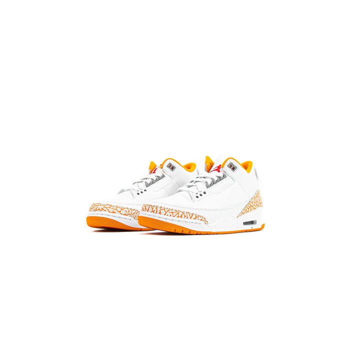 Wmns Air Jordan 3 Retro (White/Pimento-Orange)