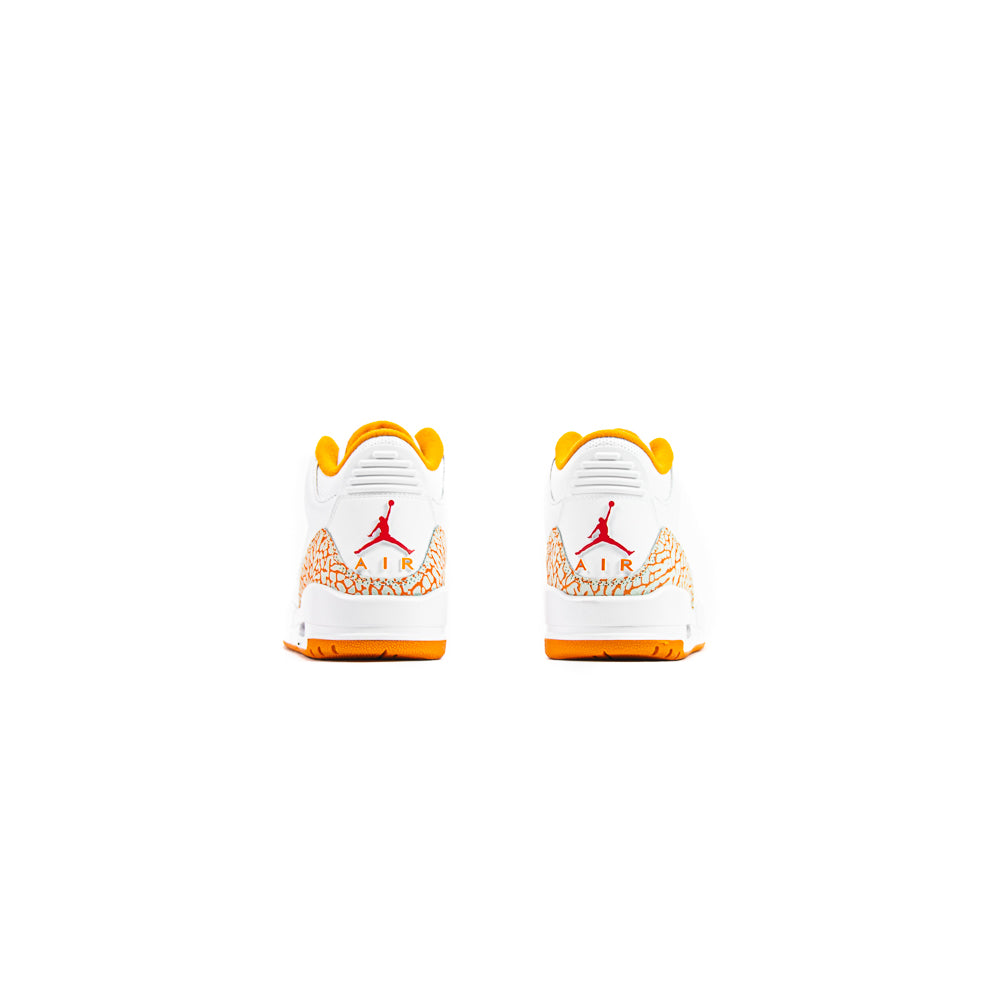 Wmns Air Jordan 3 Retro (White/Pimento-Orange)