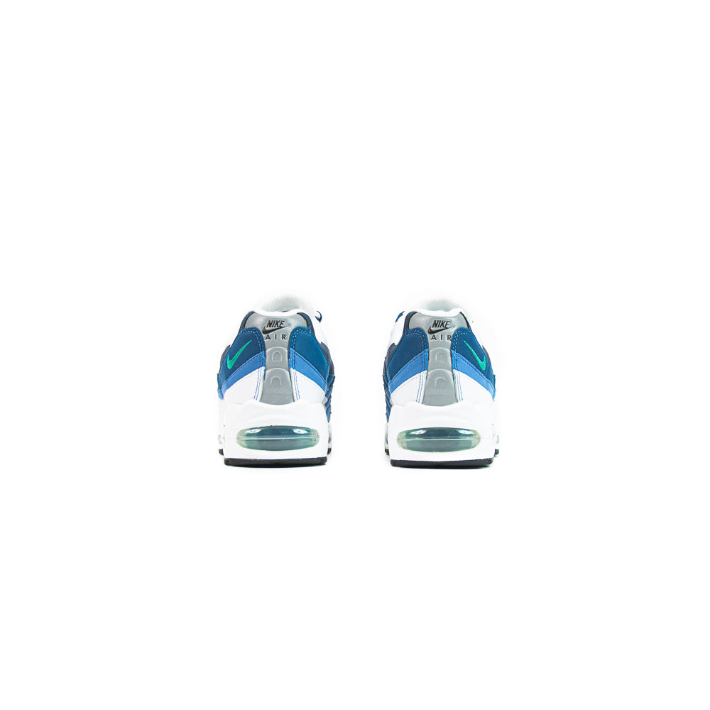 Air Max 95 BB PRM Emerald (GS) (White/Emerald Green/Lake Blue)