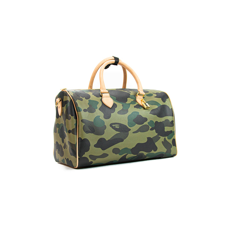 1st Camo Boston Bag (Green)