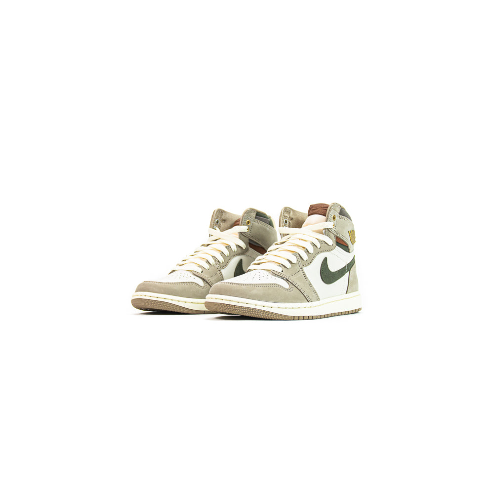 Wmns Air Jordan 1 Retro Hi OG (Khaki/Multi-Color-Sail)