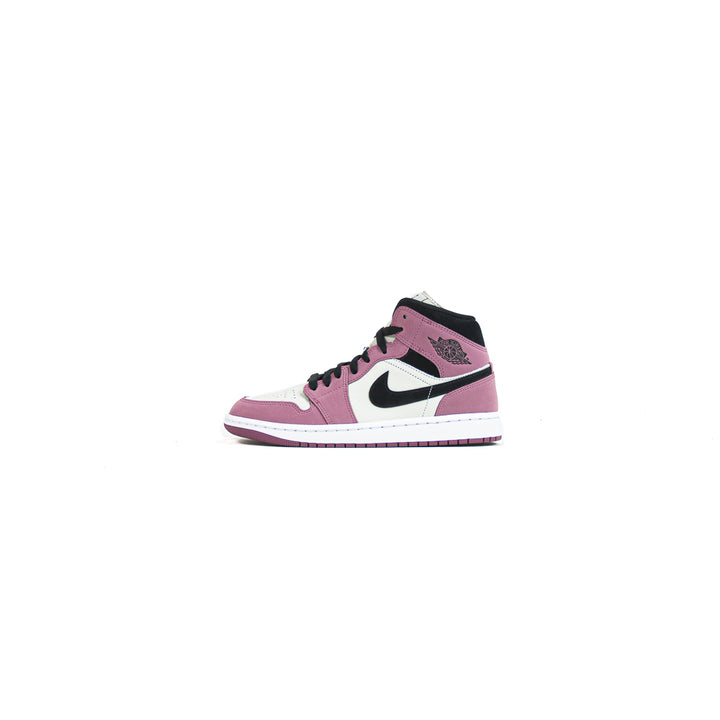 WMNS Air Jordan 1 Mid SE (Light Mulberry/Black)